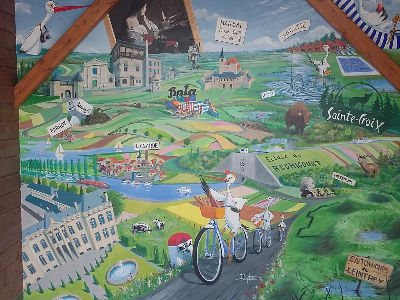 Fresque- région de lagarde