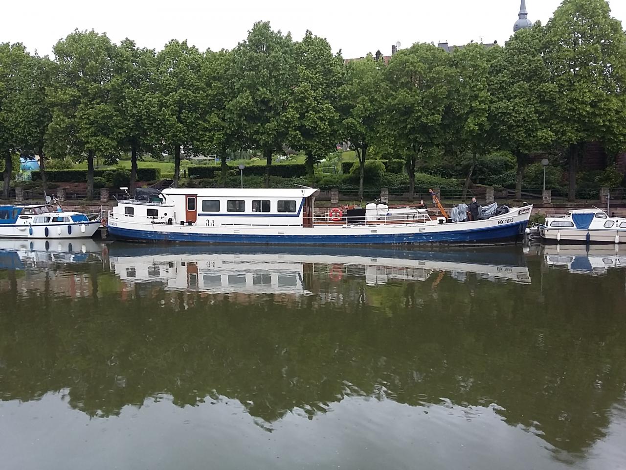 La péniche Andante- 24m de long