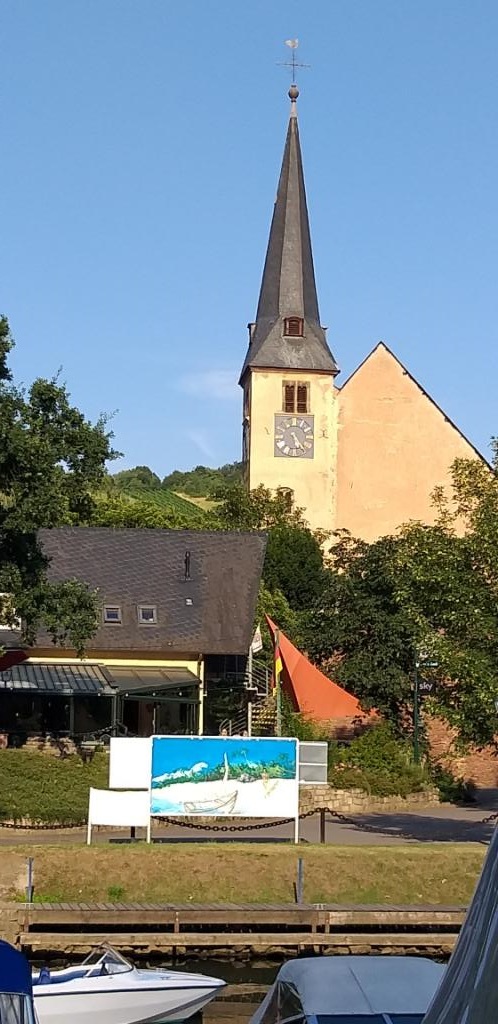 Neumagen-Dhron- vue du bateau