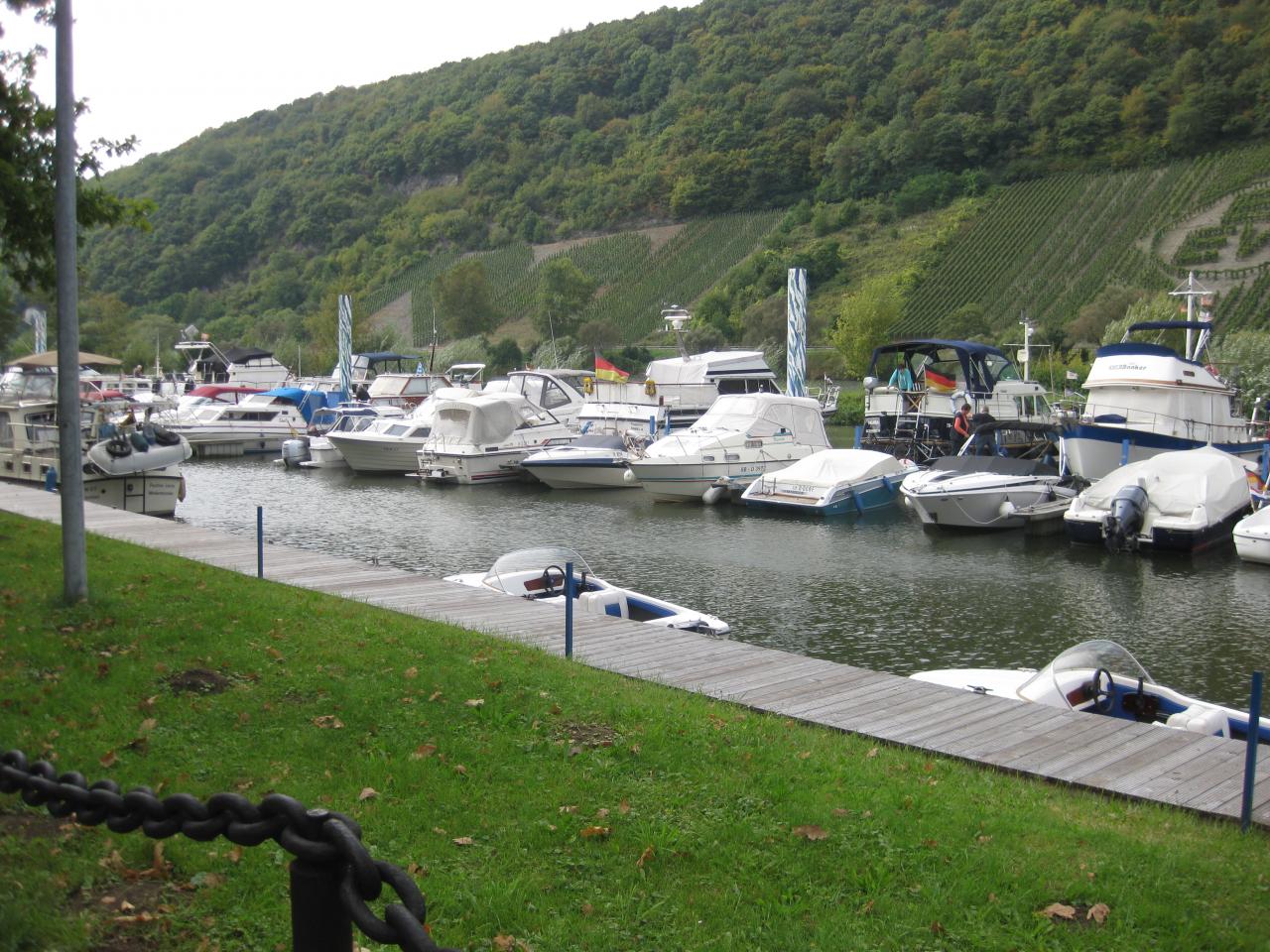 vue sur le port de Neumagen-Dhron