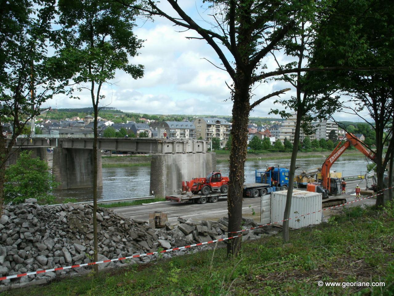 DÉMOLITION PONT DE GREVENMACHER