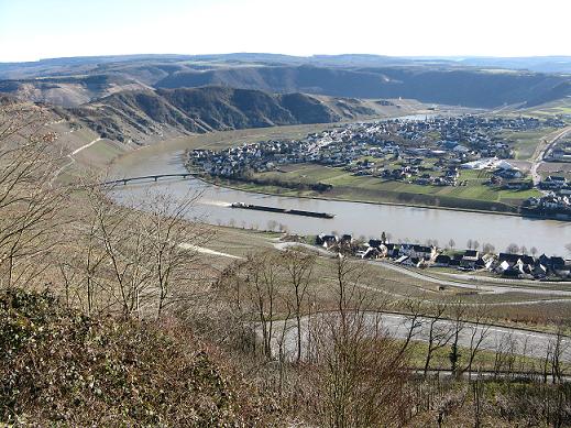 la Moselle près de Piesport