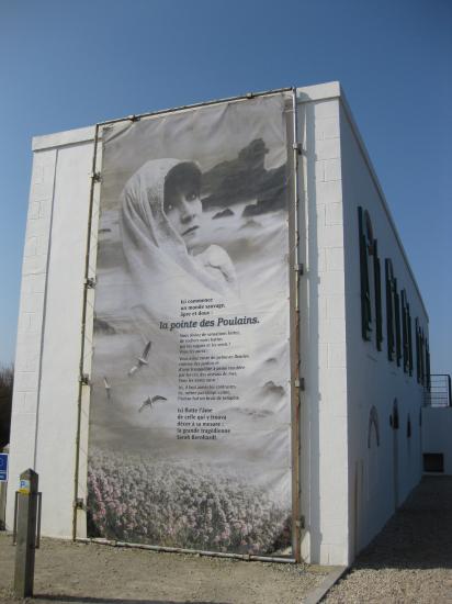 Sur le mur de la Villa Luisana