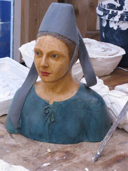  une figure Bretonne du sculpteur