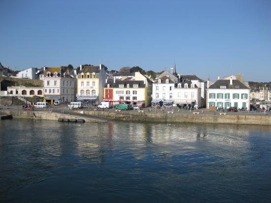 arrivée à Belle-Isle en Mer