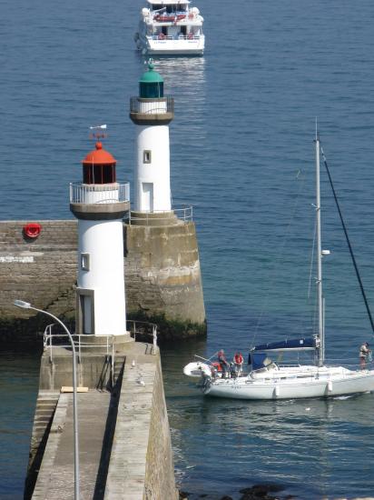 entrée du Port de Belle-Isle en Mer