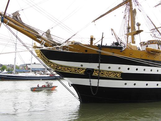 PROUE DE L'AMERIGO VESPUCCI