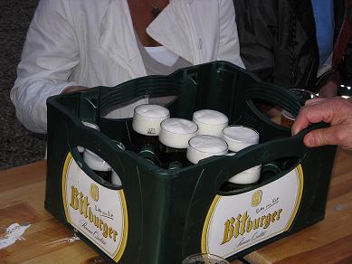 Service lors de l'anniversaire