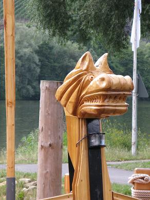 La proue du Navire à Vin