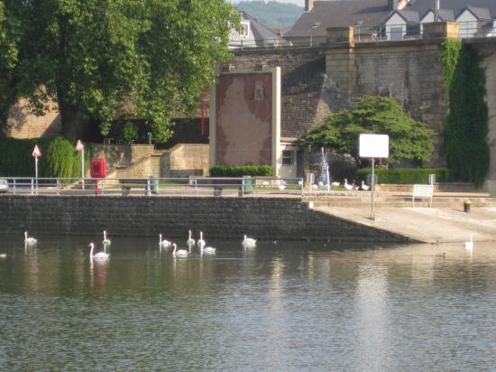 ARRIVÉE A WASSERBILLIG (L)