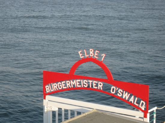 PONTON D'ARRIVÉE À CUXHAVEN
