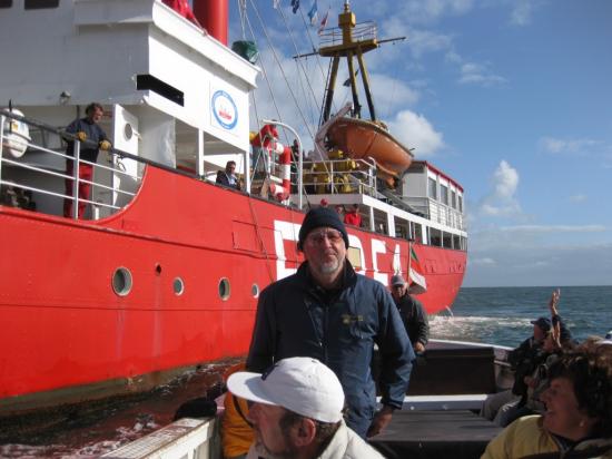DÉPART DE LA BARCASSE VERS HELGOLAND