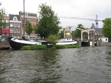 HOUSE BOAT DANS LA VERDURE