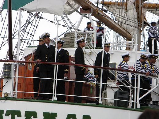 ARRIVÉE DU CUAUHTÉMOC