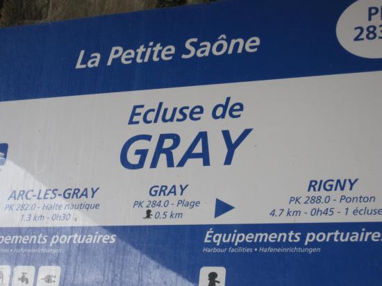 ECLUSE DE GRAY