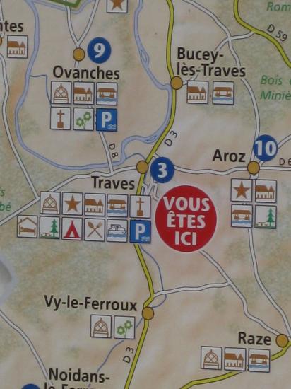 VOUS ETES A TRAVES
