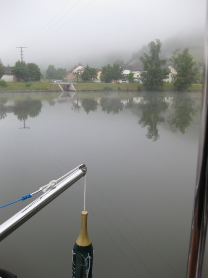 LA SARRE SOUS LE BROUILLARD