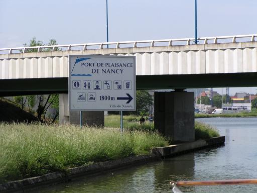 ENTRÉE AU PORT DE NANCY