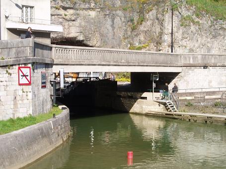 entrée de l'écluse de la Citadelle