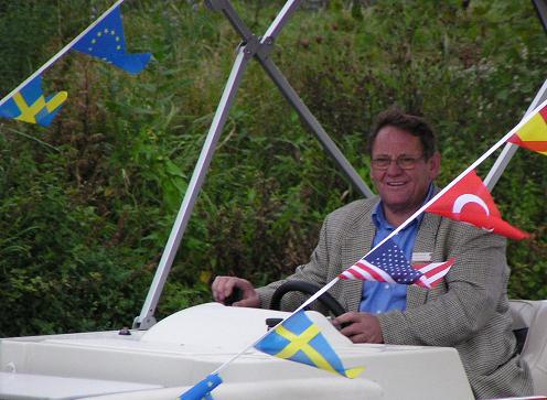 ROBERT SUR SON BATEAU