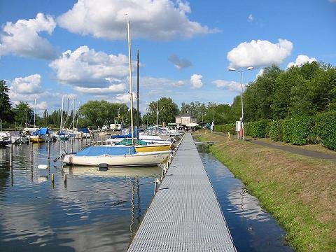 Vue du Port de Konz