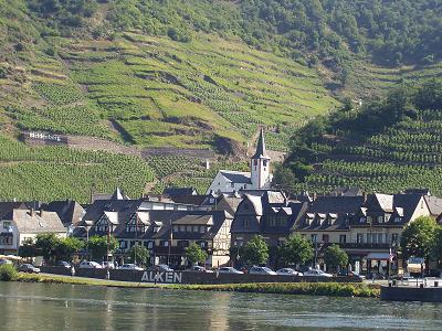 Vue en passant sur le Rhin