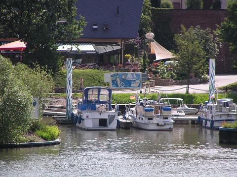 Vue sur notre bateau
