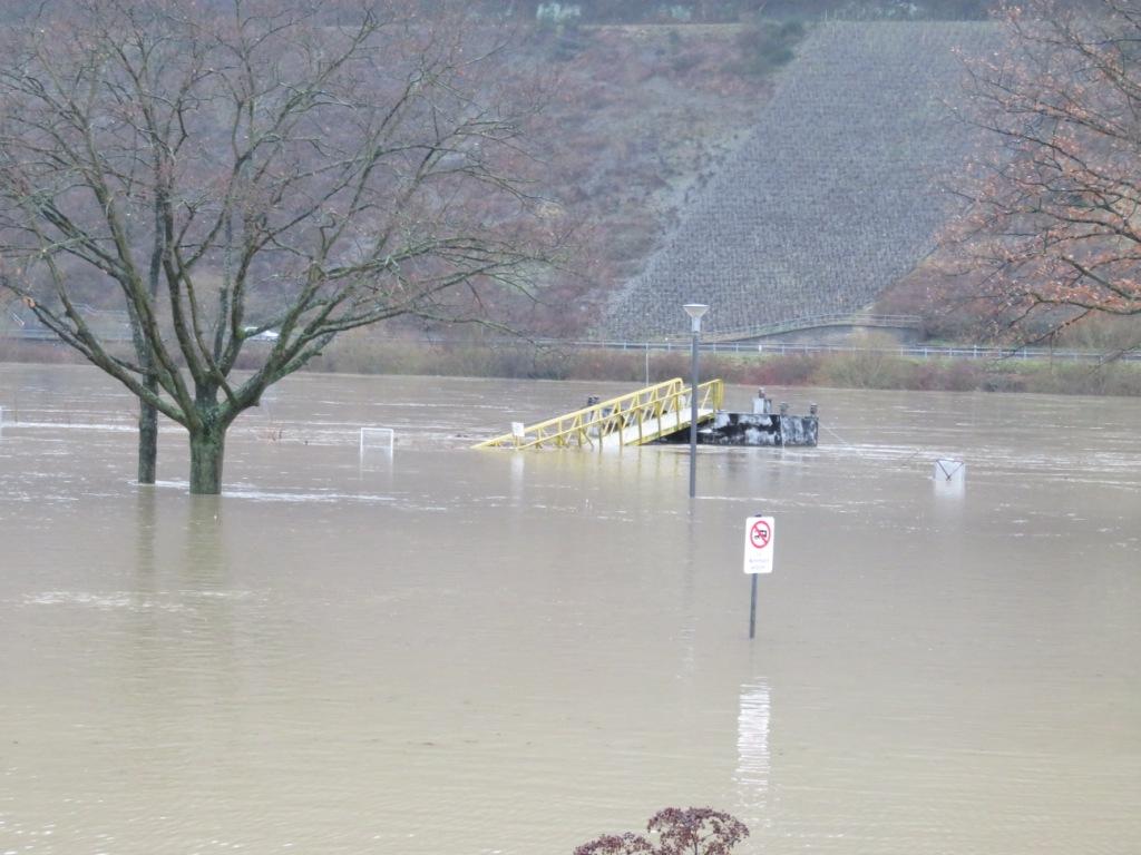 Ponton inaccessible