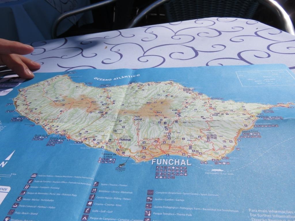 la carte du pays
