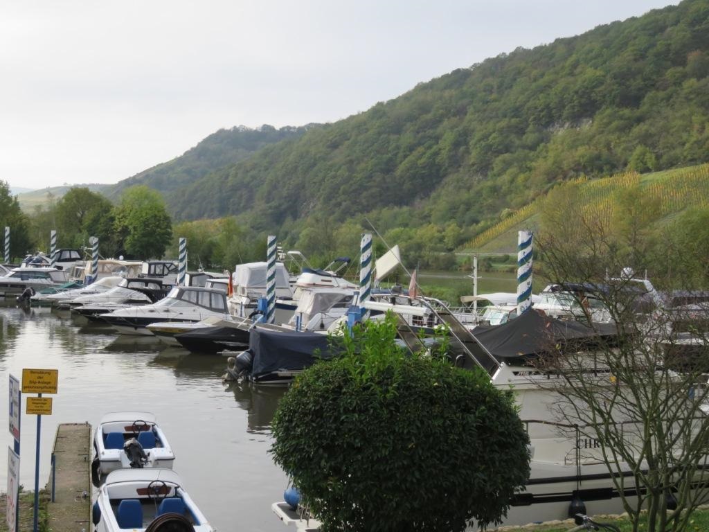 VUE SUR LE PORT DE NEUMAGEN-DHRON