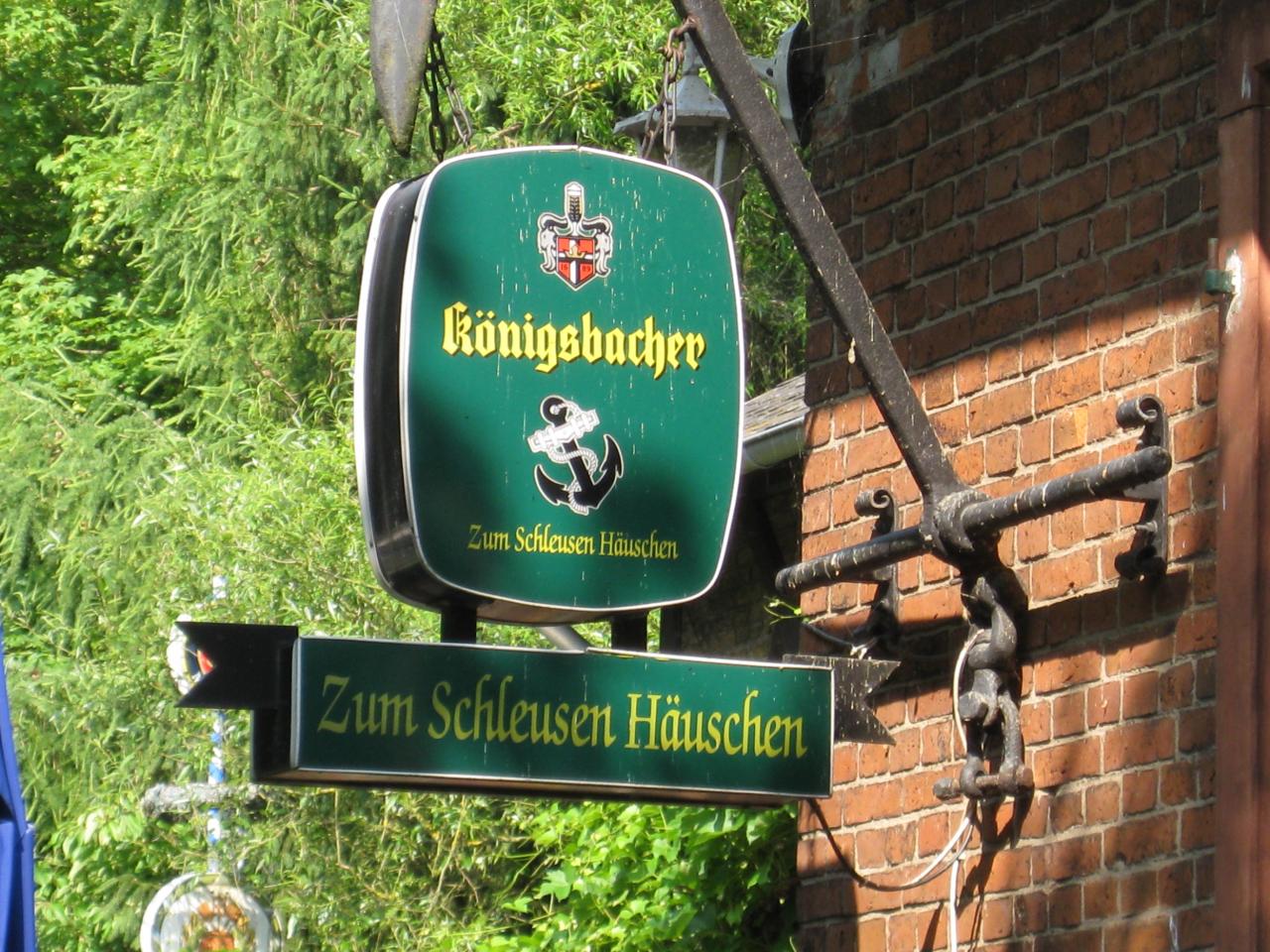 petite guinguette à la halte de Lahnstein