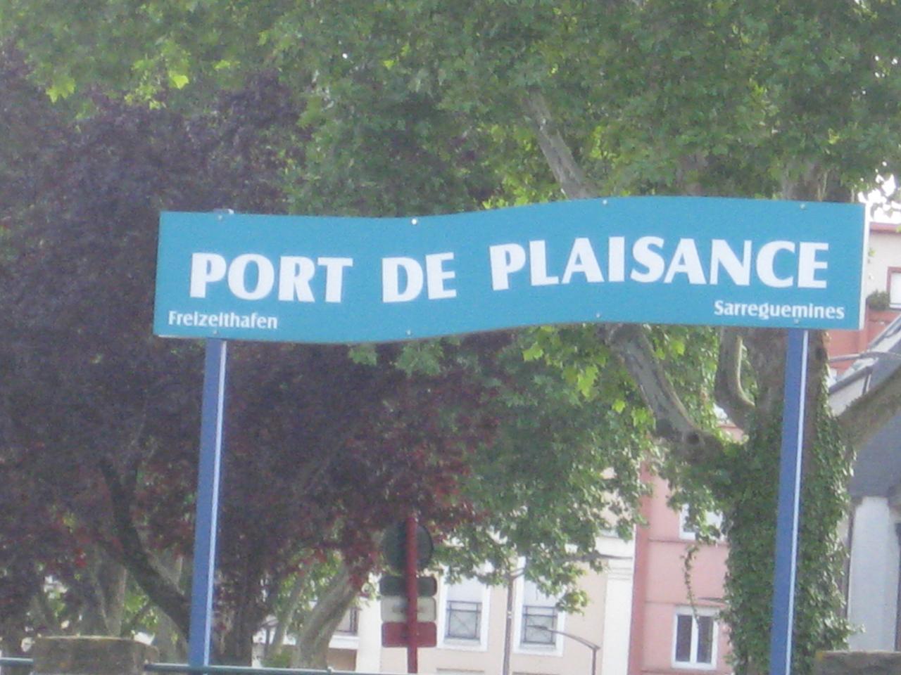 PORT DE PLAISANCE DE SARREGUEMINES