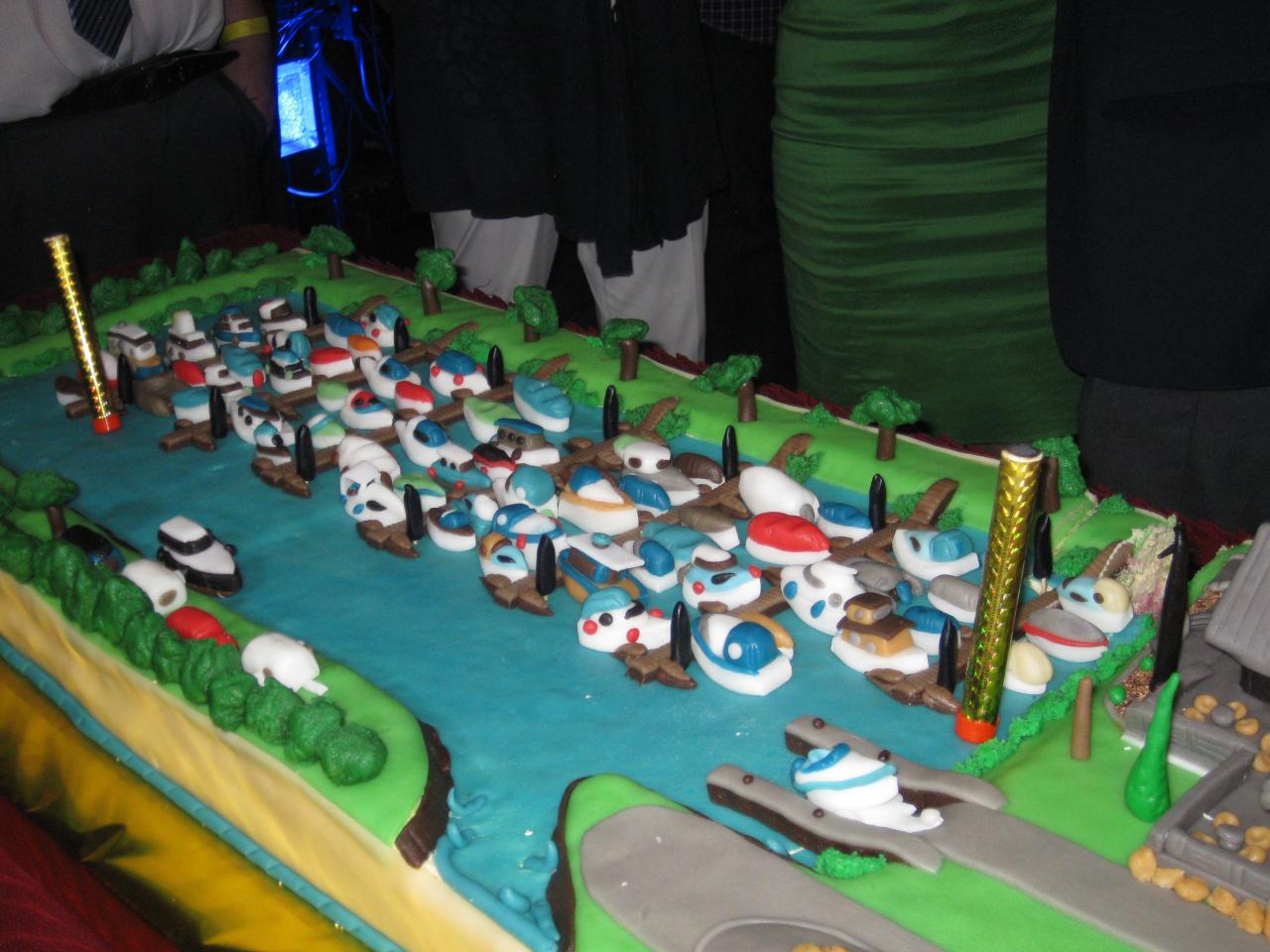 Le gateau des 50 ans du MYCL