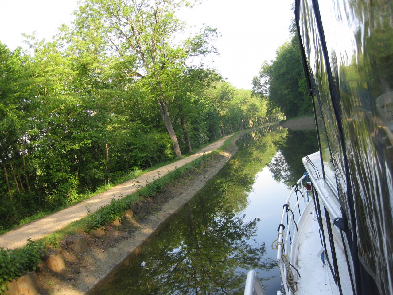 retour vers le Canal