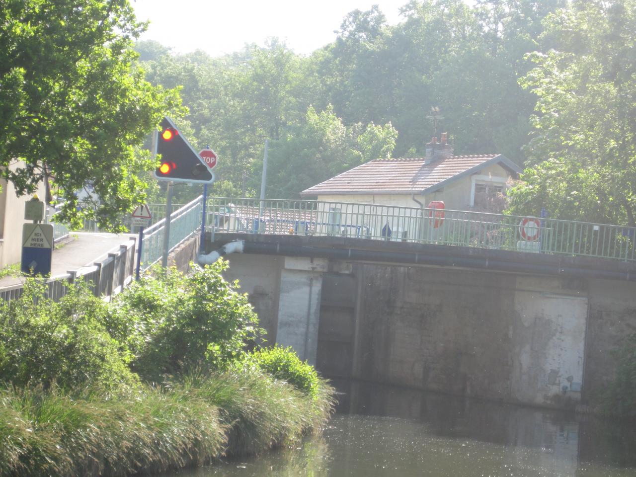 Entrée du Canal de Nancy- écluse 46