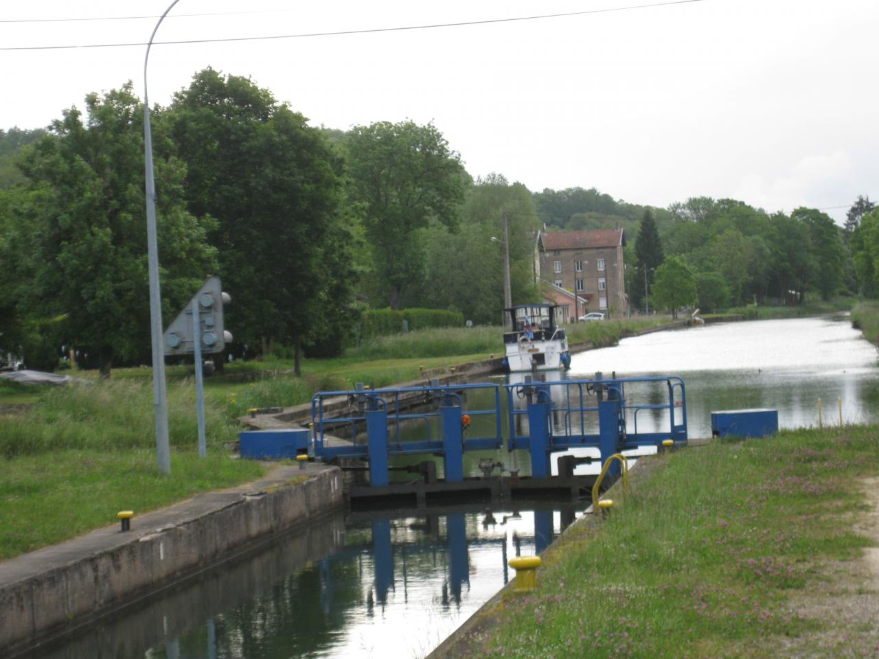 écluse en panne