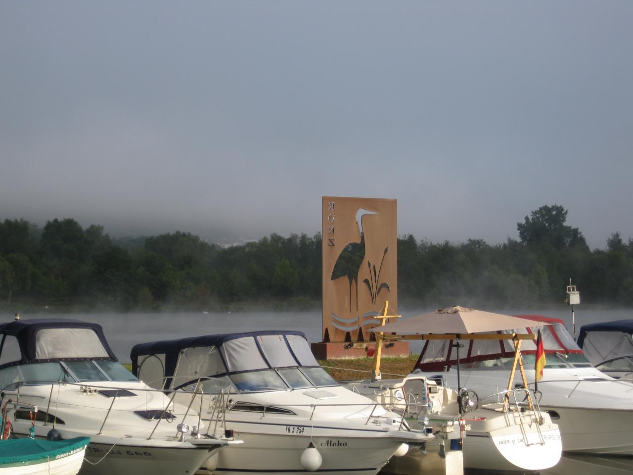  La Moselle dans le brouillard