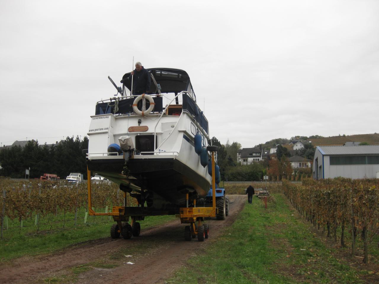SORTIE SUR LA REMORQUE